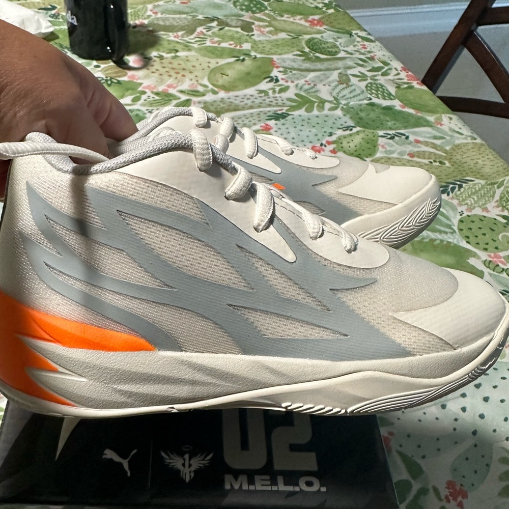 Brand new kids Lamelo basketball sneakers size 1